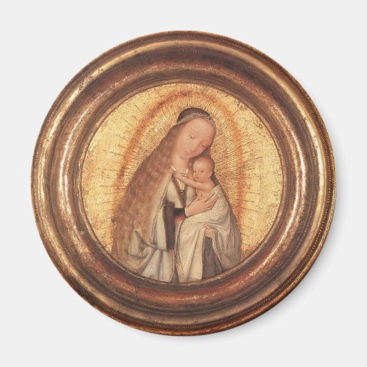 JUNGFRAU MIT KIND MAGNET (Vorne)