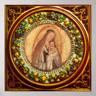 JUNGFRAU MIT KIND POSTER