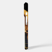 JUNGFRAU MIT KIND UND ANGELN, blau Case-Mate iPhone Hülle (Rückseite / Links)