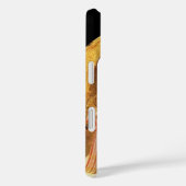 JUNGFRAU MIT KIND UND ANGELN, blau Case-Mate iPhone Hülle (Rückseite / Rechts)