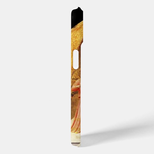 JUNGFRAU MIT KIND UND ANGELN, blau Case-Mate iPhone Hülle (Rückseite / Rechts)