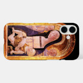 JUNGFRAU MIT KIND UND SITZEN Case-Mate iPhone HÜLLE (Rückseite (Horizontal))