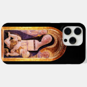 JUNGFRAU MIT KIND UND SITZEN Case-Mate iPhone HÜLLE (Rückseite (Horizontal))