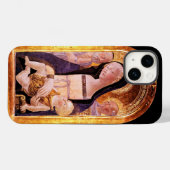 JUNGFRAU MIT KIND UND SITZEN Case-Mate iPhone HÜLLE (Rückseite (Horizontal))