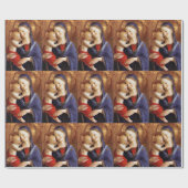 JUNGFRAU MIT KINDER Weihnachten Geschenkpapier (Flach)