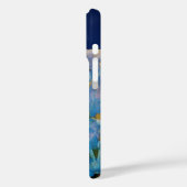 JUNGFRAU MIT KINDERKONZERT VON ANGELN, Blauer Edel Case-Mate iPhone Hülle (Rückseite / Links)