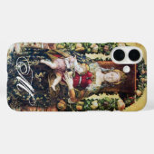 JUNGFRAU MIT KINDERMonogramm Case-Mate iPhone Hülle (Rückseite (Horizontal))