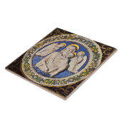 JUNGFRAU MIT KINDERN UND ANGELN FLIESE (Seite)