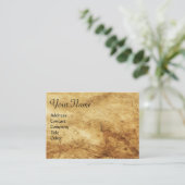 JUNGFRAU MIT KINDERPergament Visitenkarte (Stehend Vorderseite)