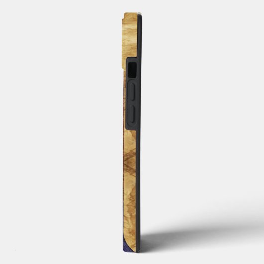 JUNGFRAU MIT KINDERRed Ruby Monogramm Case-Mate iPhone Hülle (Rückseite / Links)