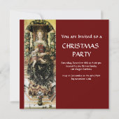 JUNGFRAU MIT KINDERrot Einladung (Rückseite)