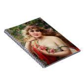 Jungfrau mit Rose Notizblock (Rechte Seite)