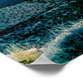 Jungfrau Mountains Sunset Poster (Ecke)