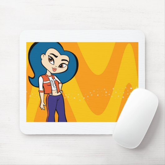 Jungfrau Mousepad (Mit Mouse)