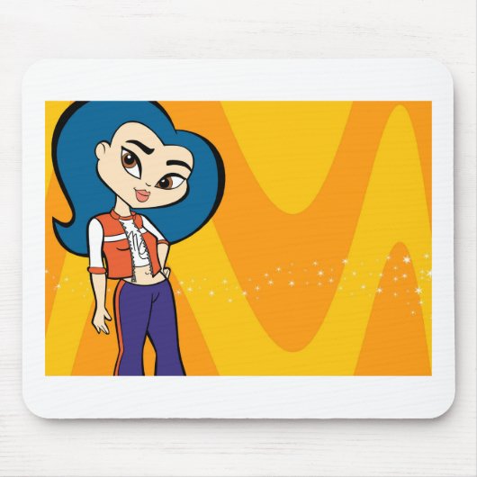 Jungfrau Mousepad (Vorne)