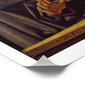Jungfrau (Öl auf Tafel) Poster (Ecke)