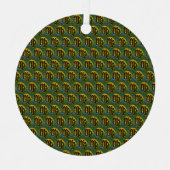 Jungfrau Ornament Aus Metall (Vorderseite)