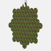 Jungfrau Ornament Karte (Linke Ecke)