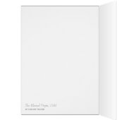 Jungfrau Peace Scipione Pulzone CC0753 Card gesegn (Innen (Links))