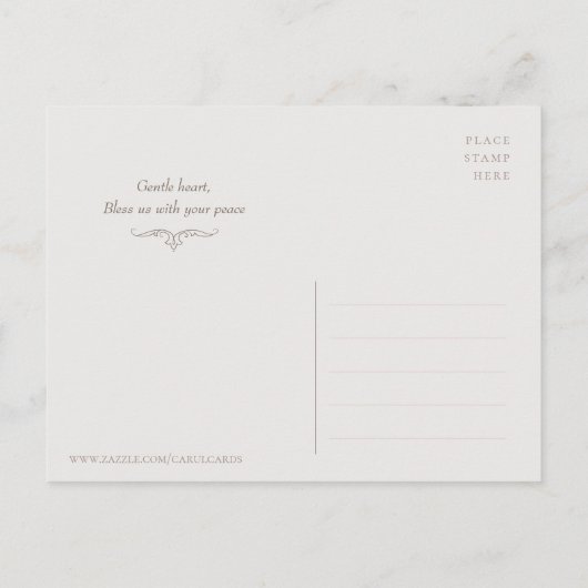 Jungfrau-Portrait Scipione Pulzone CC0714 Postkarte (Rückseite)