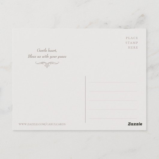 Jungfrau-Portrait Scipione Pulzone CC0714 Postkarte (Rückseite)