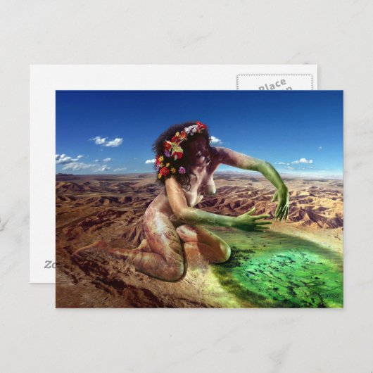 Jungfrau - Postkarte (Vorne/Hinten)