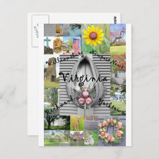 Jungfrau Postkarte (Vorne/Hinten)