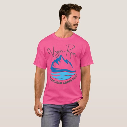 Jungfrau River Lumberjack Games T-Shirt (Vorne ganz)