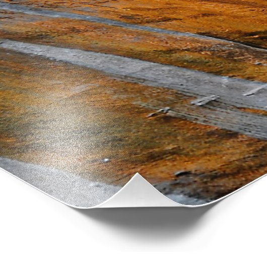 Jungfrau River Sunrise Fotodruck (Ecke)