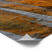 Jungfrau River Sunrise Poster (Ecke)