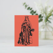 Jungfrau Saint Barbara und Märtyrer (Stehend Vorderseite)