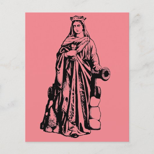 Jungfrau Saint Barbara und Märtyrer (Vorderseite)