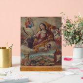 Jungfrau Saint Barbara und Märtyrer Acrylschild (Hochzeit)