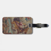 Jungfrau Saint Barbara und Märtyrer Gepäckanhänger (Rückseite horizontal)
