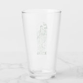 Jungfrau Saint Barbara und Märtyrer Glas (Rückseite)