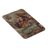 Jungfrau Saint Barbara und Märtyrer Magnet (Rechte Seite)