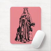 Jungfrau Saint Barbara und Märtyrer Mousepad (Mit Mouse)