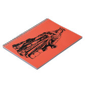 Jungfrau Saint Barbara und Märtyrer Notizblock (Linke Seite)