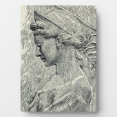 Jungfrau Saint Cecilia und Märtyrer Fotoplatte (Vorderseite)