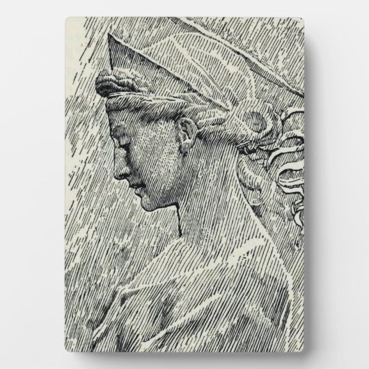 Jungfrau Saint Cecilia und Märtyrer Fotoplatte (Vorderseite)