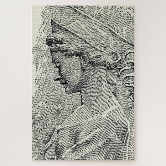 Jungfrau Saint Cecilia und Märtyrer Puzzle (Vertikal)