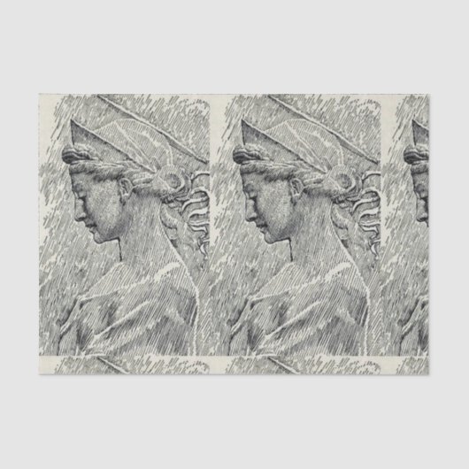 Jungfrau Saint Cecilia und Märtyrer Seidenpapier (Vorderseite)