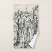 Jungfrau Saint Ursula und Märtyrer Badhandtuch Set (Handtuch)