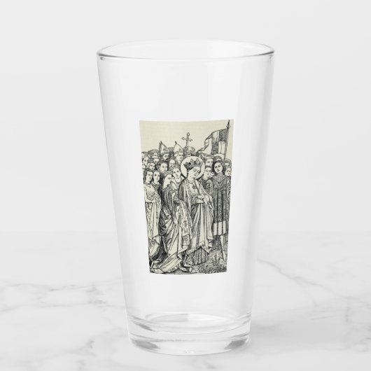 Jungfrau Saint Ursula und Märtyrer Glas (Vorderseite)