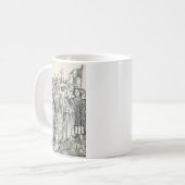 Jungfrau Saint Ursula und Märtyrer Kaffeetasse (Vorderseite Links)
