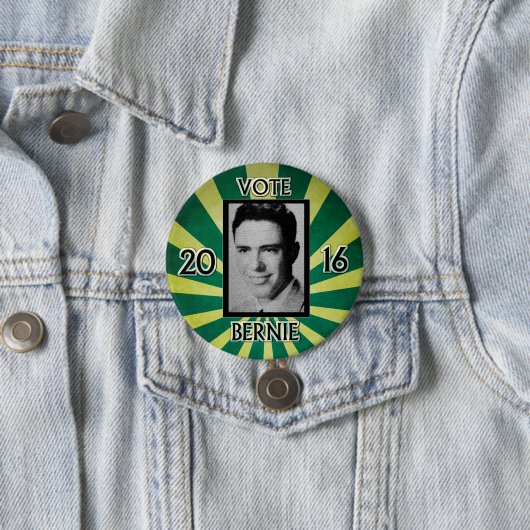 Jungfrau Sanders Button (Beispiel)