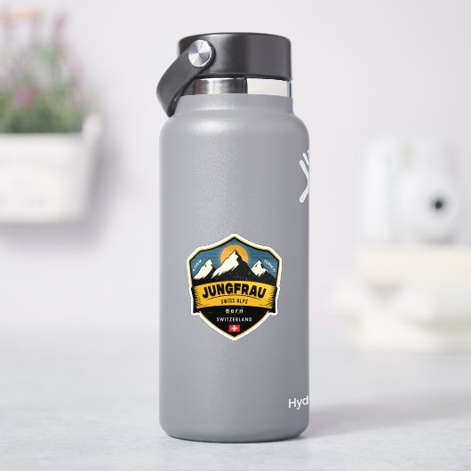 Jungfrau, Schweizer Alpen, Schweiz  Aufkleber (HydroFlask)