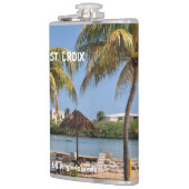 Jungfrau St. Croix Caribbean USVI Tropical Flachmann (Links)