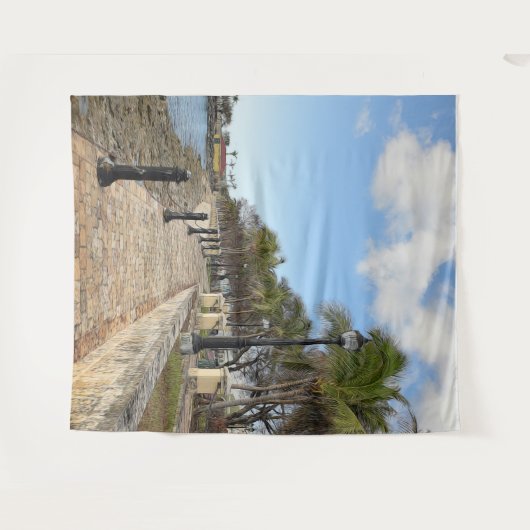 JUNGFRAU St. Croix Topical Wandteppich (Vorderseite (Horizontal))