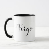 Jungfrau-Sternzeichen Astrologie-Geschenk Tasse (Links)